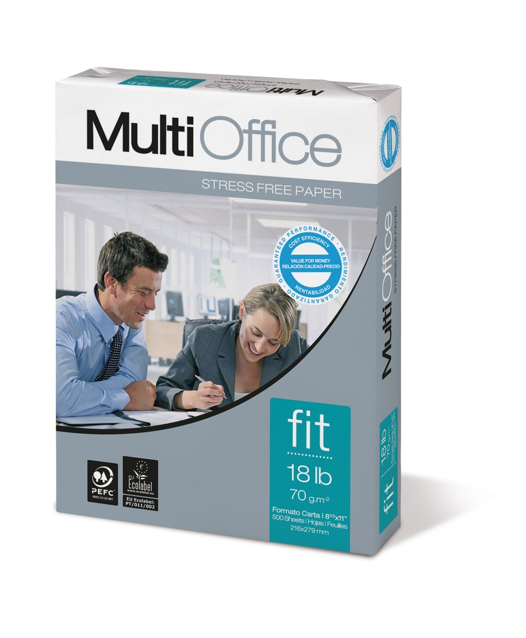 Navigator multioffice papel bond 8.5 PULGADASX11 pulgadas 18 lb resma 500 h caja 10