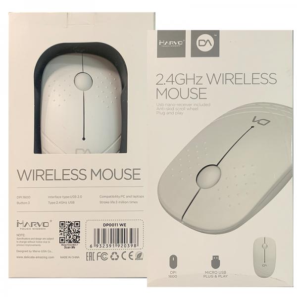 Mouse Da DP0011 Marvo - Blanco