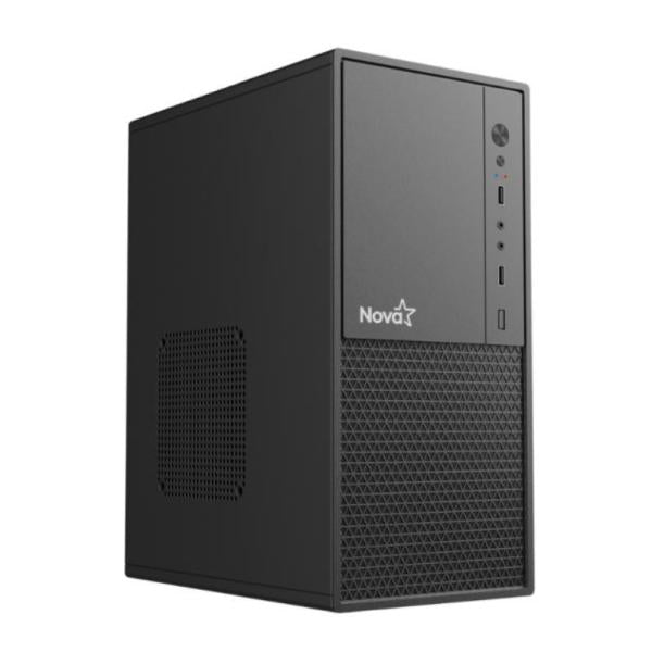 Case Nova Cm09z9ra001c Mini Tower con Fuente de Poder Incluida 600W Pe600rnf013c - Negro