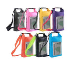 Bolsito Impermeable con Compartimento para Celular - Negro