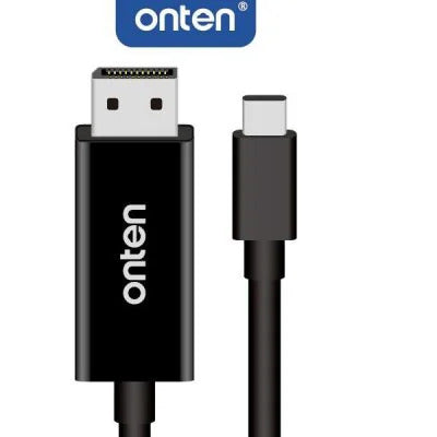 Cable USB Tipo C a Display Port OTN-9538 Onten - 2M Negro