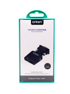 Adaptador HDMI a VGA Audio DC OTN-7557S Onten - Negro