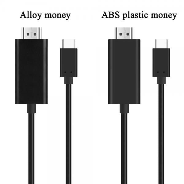 Cable Adaptador USB Tipo C a HDMI 4K OTN-9581 OT-9582 Onten