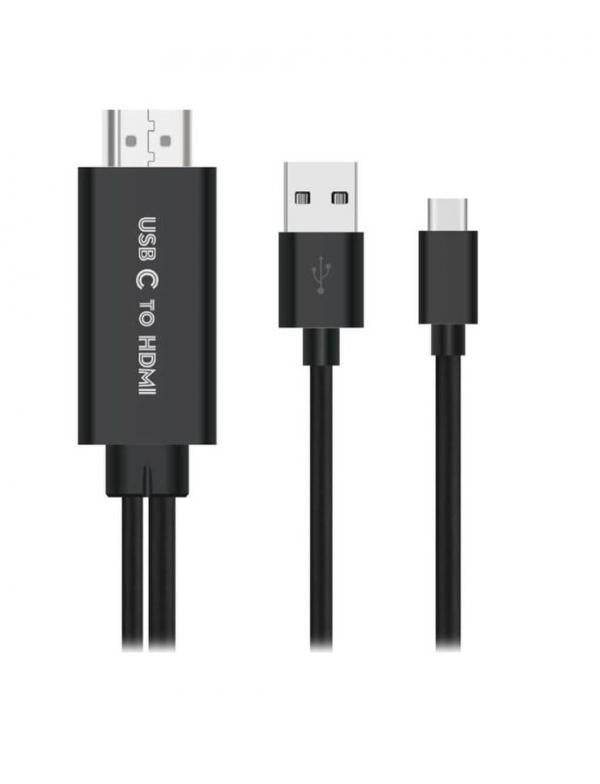 Cable Adaptador USB Tipo C a HDMI OTN-9572 Onten