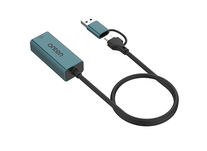 Cable USB Tipo a 3.0 a RJ45 OTN-UE106 Onten - Azul