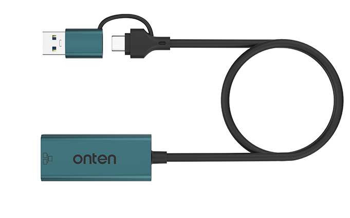 Cable USB Tipo a 3.0 a RJ45 OTN-UE106 Onten - Azul