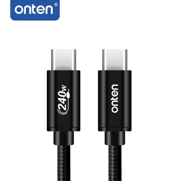 Cable USB Tipo C OTN-CC201 Onten - 1M Negro