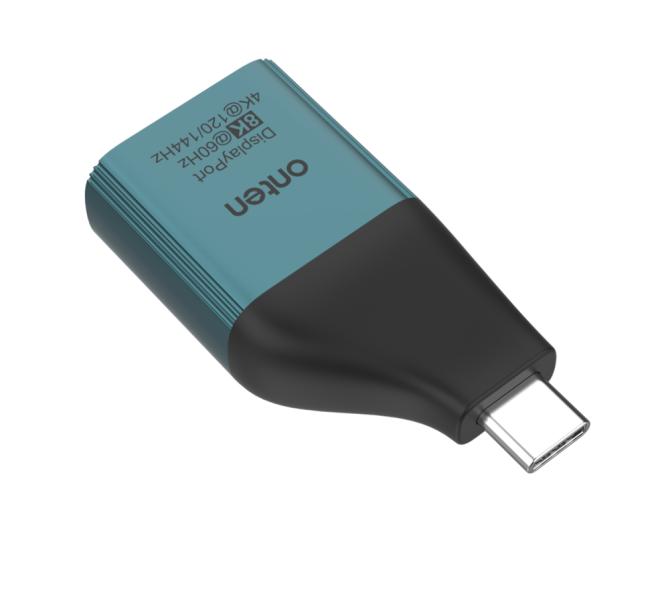 Convertidor USB Tipo C Macho a Display Port Hembra OTN-UC103 Onten - Negro