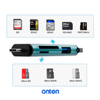 Lector Memoria USB Tipo C y Tipo a OTN-CR537S Onten