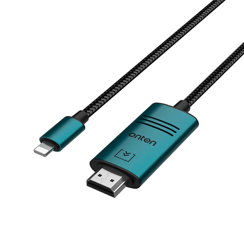 Cable Adaptador Lighthing a HDMI OTN-7577 Onten