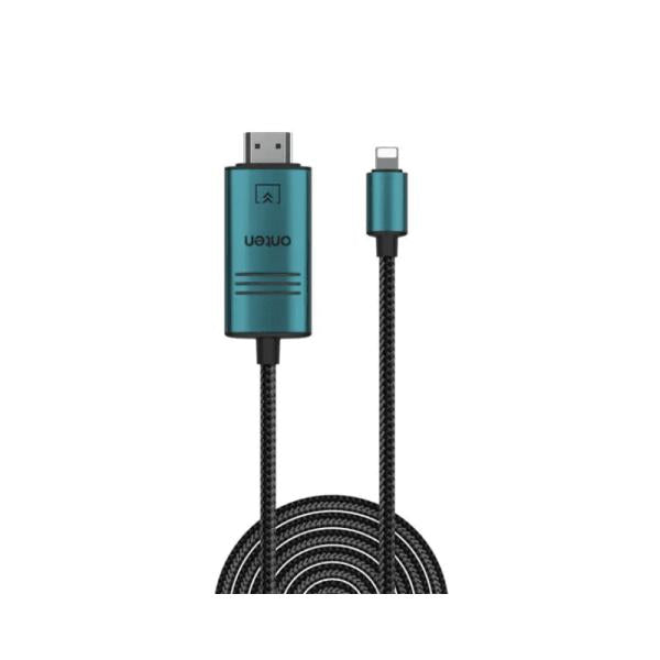 Cable Adaptador Lighthing a HDMI OTN-7577 Onten