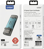 Lector Memoria USB Tipo C y Tipo a OTN-CR633 Onten - Verde