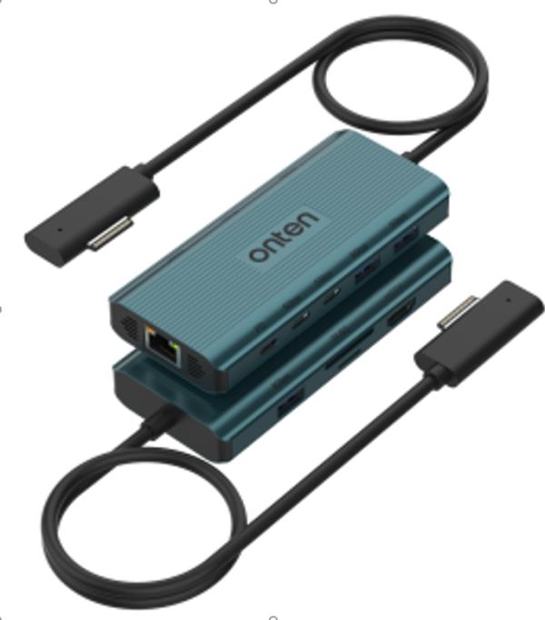 Estacion de Acoplamiento para Microsoft Surface SD962 Onten - Verde