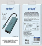 Estacion Dock Multifuncional USB Tipo C OTN-UC122 Onten