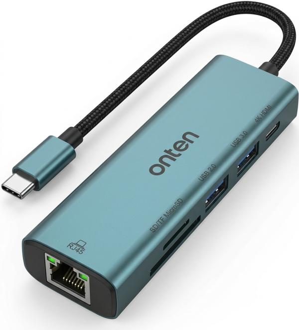 Estacion Dock Multifuncional USB Tipo C OTN-UC122 Onten