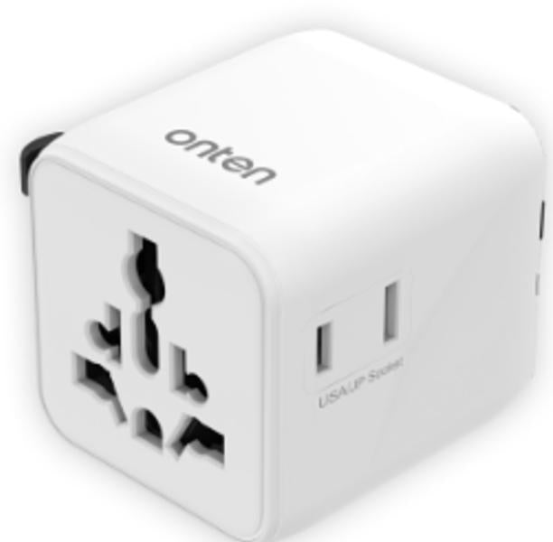 Cargador Cubo Casa Universal OTN-CW81 Onten - Blanco