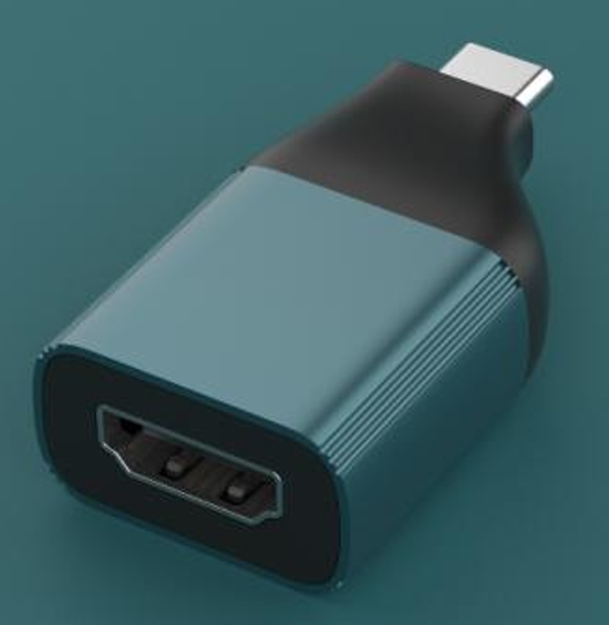 Convertidor USB Tipo C Macho a HDMI Tipo a Hembra OTN-UC102 Onten - Verde