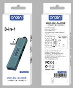 Hub USB Tipo C OTN-US51 Onten