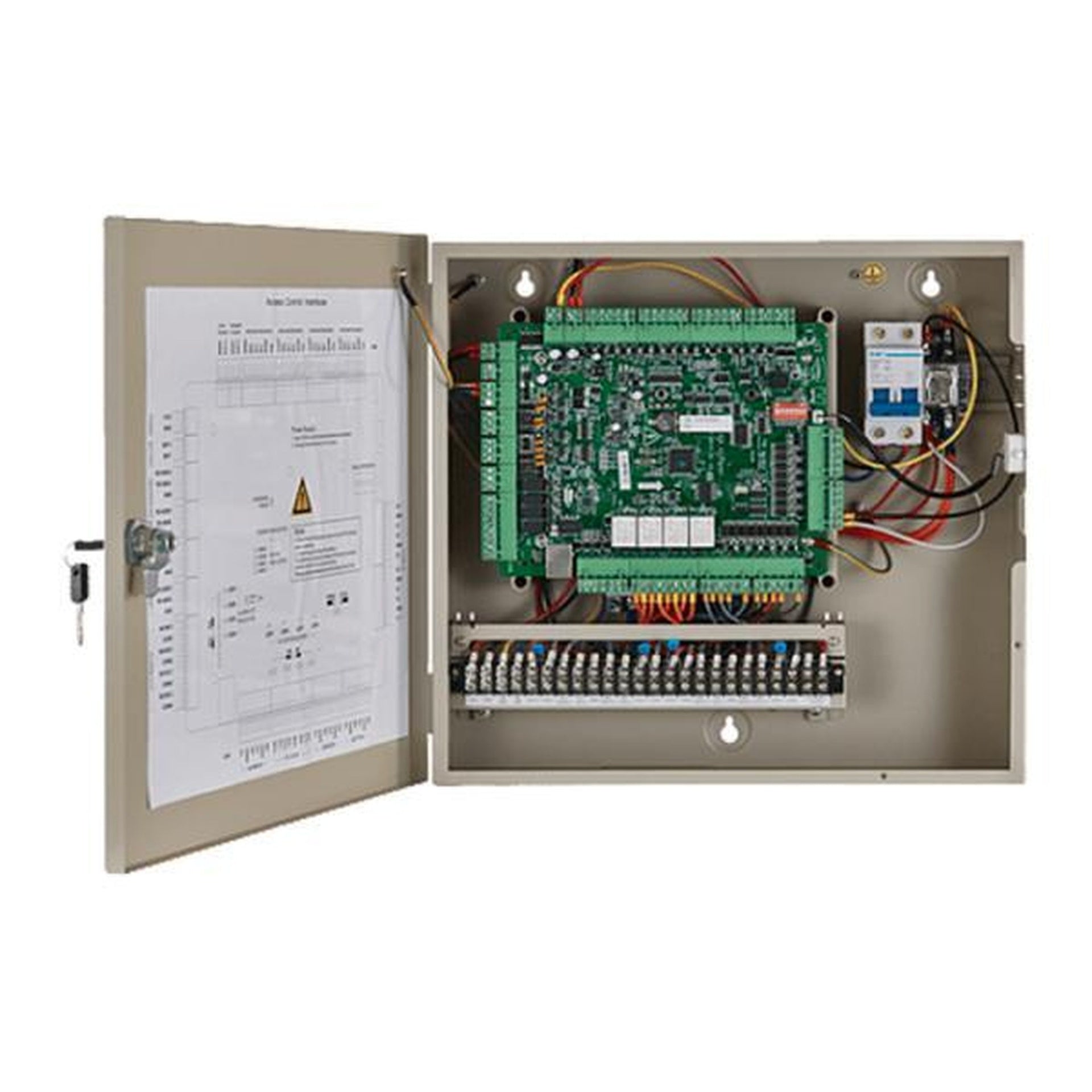 Hikvision panel control acceso DS-2604T o-std gestion eficiente