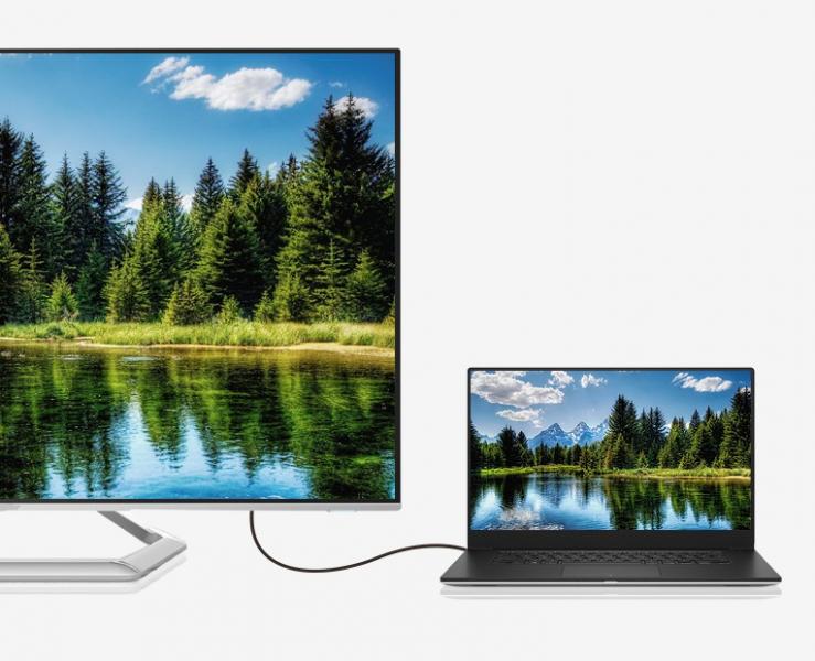 Cable Mini Display Port a HDMI OTN-5130B Onten - 1,8m Gris