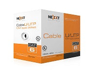Nexxt professional CAT6 utp cable 4P 24awg cm 305M gr Imagen secundaria del producto
