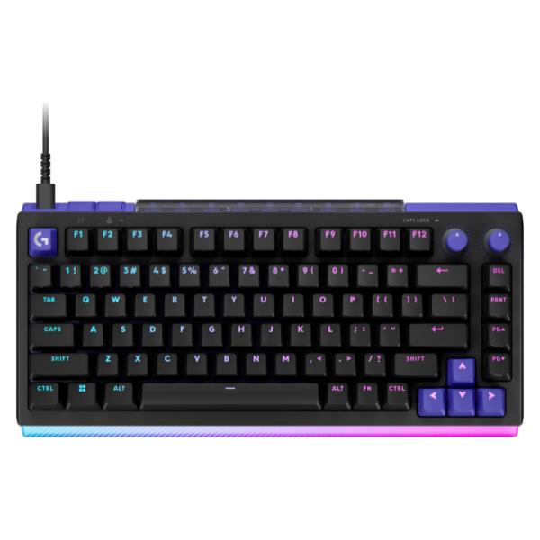 Teclado Gaming RGB Logitech G512 X 75 Mecanico USB Ingles Switches Tmr Tactil 920-013926 - Negro