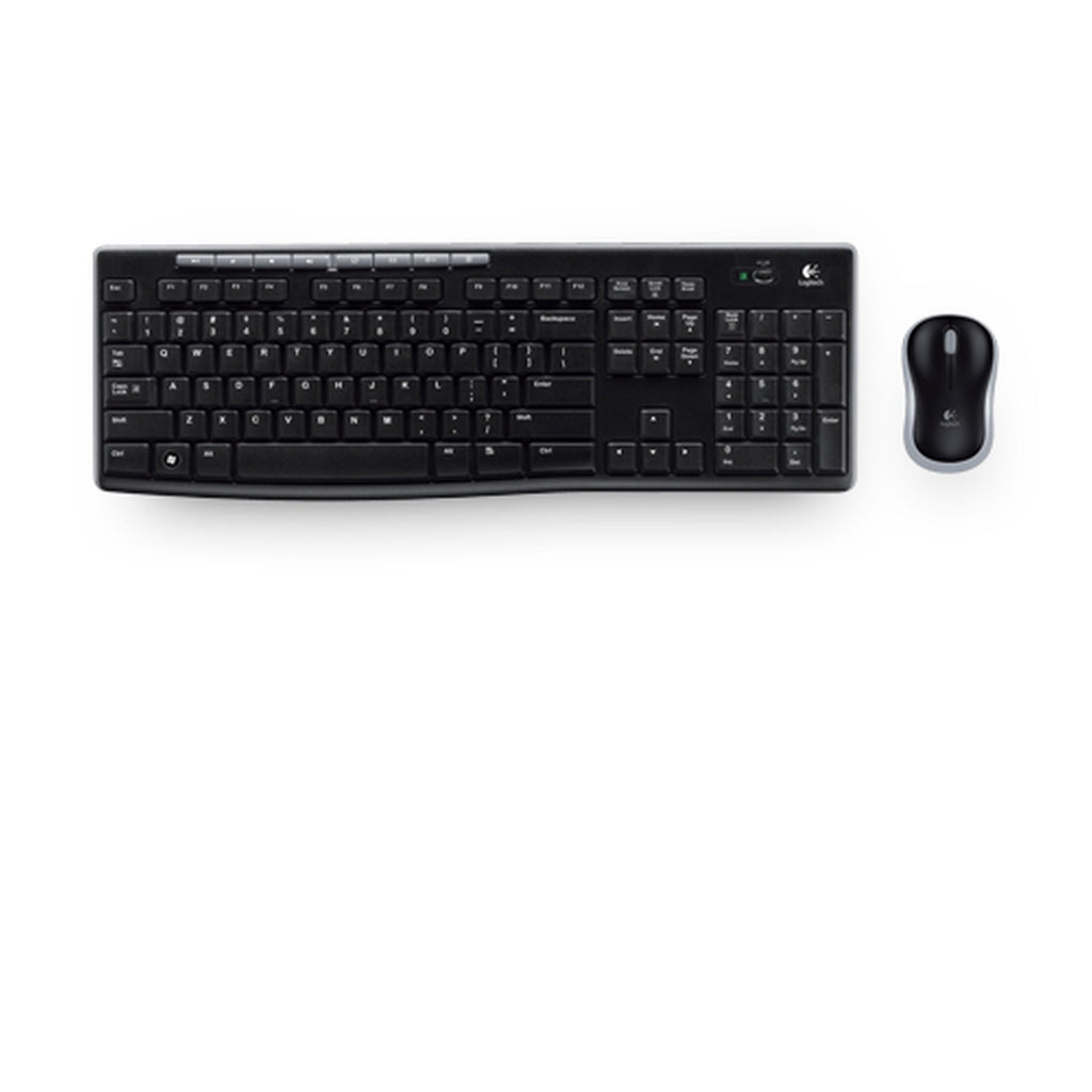 Logitech Wireless Combo MK270 - Juego de teclado y ratón - 2.4 GHz en Espaol