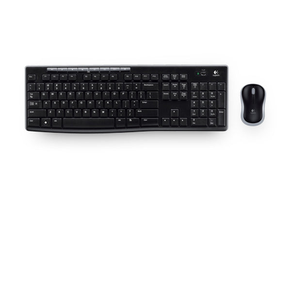 Logitech Wireless Combo MK270 - Juego de teclado y ratón - 2.4 GHz en Espaol