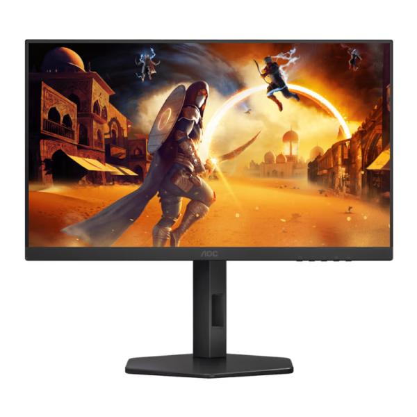 Monitor Gaming Aoc 24g4hx 24" Plana FHD 200HZ IPS Dp1.4/hdmi 2.0 Pivot 90° - Negro
