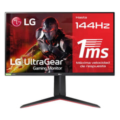 MONITOR 27" LG 27GN65R-B FHD IPS  1920X1080 144 HZ DP HDMI PLANO DELGADO B