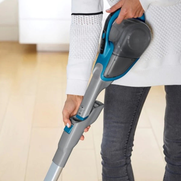Black + Decker aspiradora de piso 2 en 1 sin cable 500ml HFEJ415JWMF22-B3