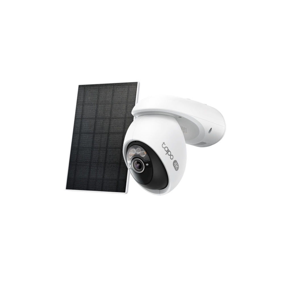 TP Link camara de seguridad  Wi-Fi con panel solar y bateria, 4K 8MP, vision nocturna a color - Tapo C660 KIT