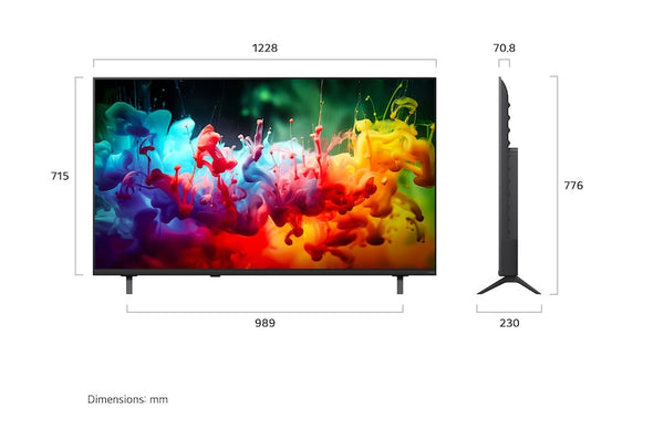 LG Televisor 55" Smart - 55QNED70BSA