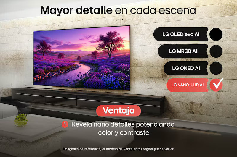 LG Televisor 55" Smart - 55NU850BPSA
