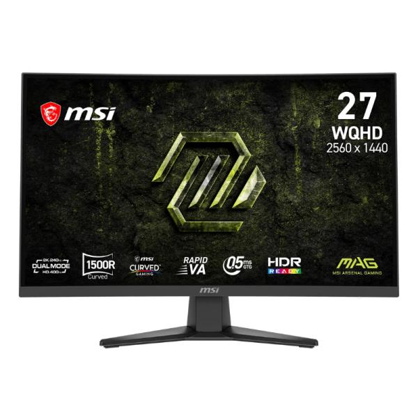 MSI monitor gaming wqhd 240 Hz mag 275cqdf X24