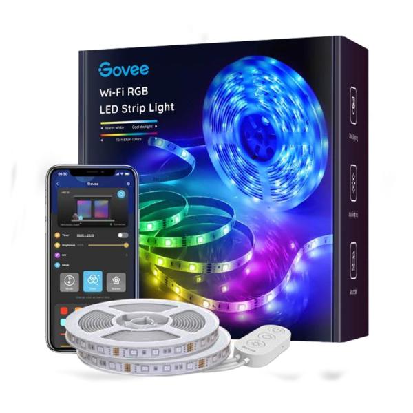 Cable Govee de luces LED rgbic impermeable 10 metros H6172AD1 Imagen secundaria del producto