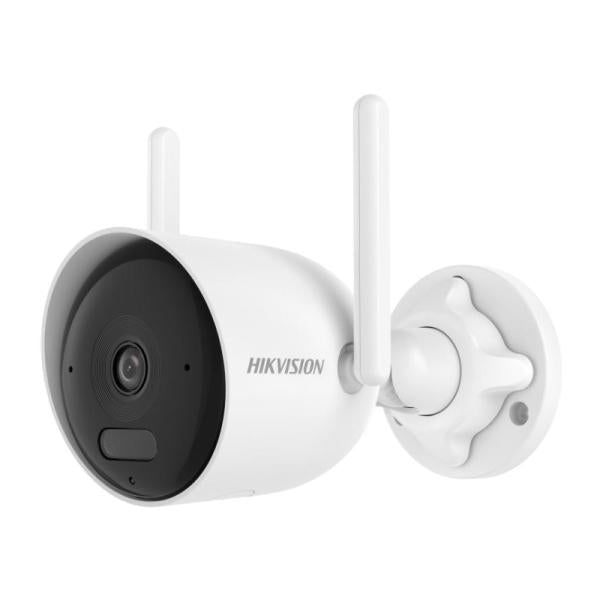 Cámara Ip Bala Hikvision Ds-2cfw04(2.8 Mm) 4MP 1440P WIFI 6 H.265/h.264 2.8 Mm 30 M Micrófono y Altavoz Integrados IP66 Luz Blanca 311330841 - Blanco