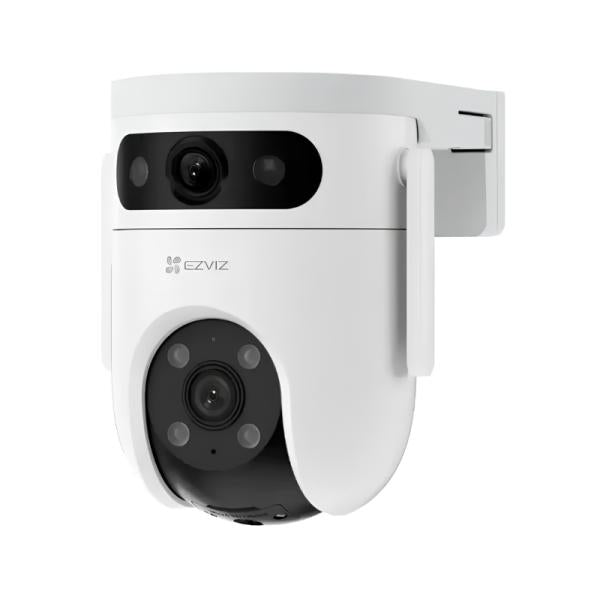 Cámara Dual Pt WIFI Ezviz H9C Dual 2K R105 2K WIFI 6 2.8mm y 6MM 30M Ir/40m Color Audio Bidireccional 303103786 - Blanco
