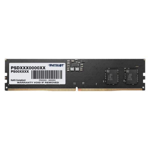 Memoria RAM Pc 16GB Patriot Psd516g520081 Sl DDR5 5200 Mhz CL42 1.1 V Signature Negro Dimm 288 Pines - Negro