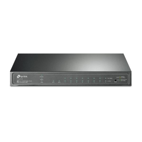 Switch Tp Link SG2210P un 8 puertos poe+ 2 ranuras sfp 10 100 1000 MBPS administrable