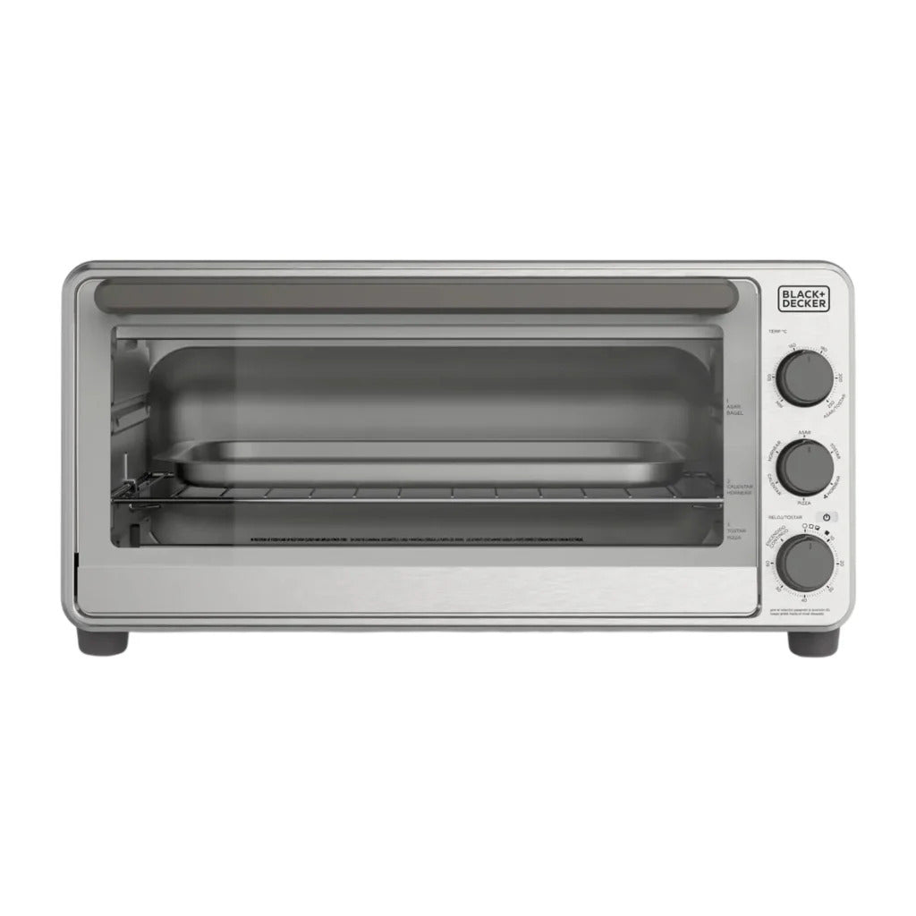 Black + decker horno tostador extra ancho gris 15 l TO8230-0GDLA