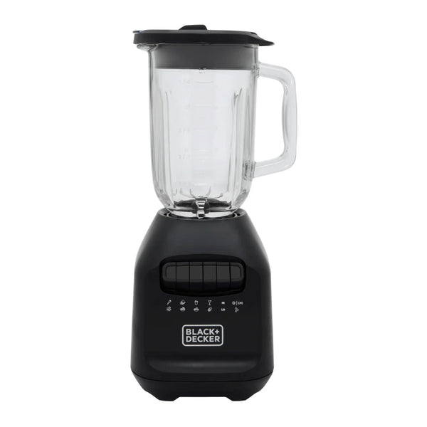 Black + Decker licuadora ice crush 1.5 lts jarra de vidrio negra - BL2209GBB-LA