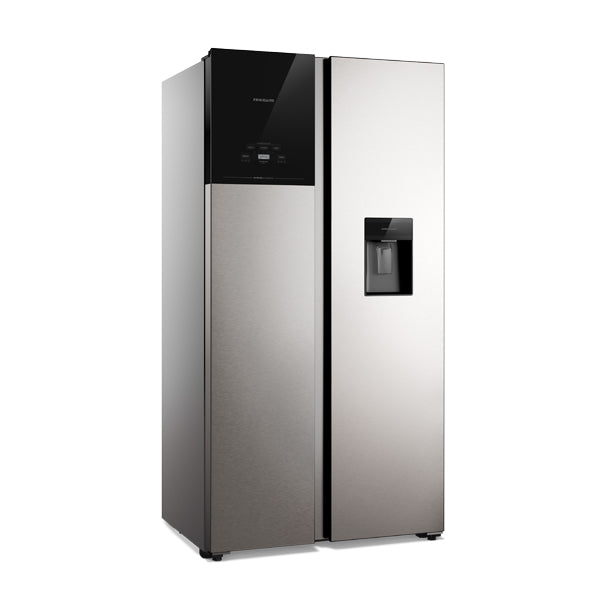Frigidaire refrigerador side by side 19 pies  Inverter con dispensador FRS19F3N5BI