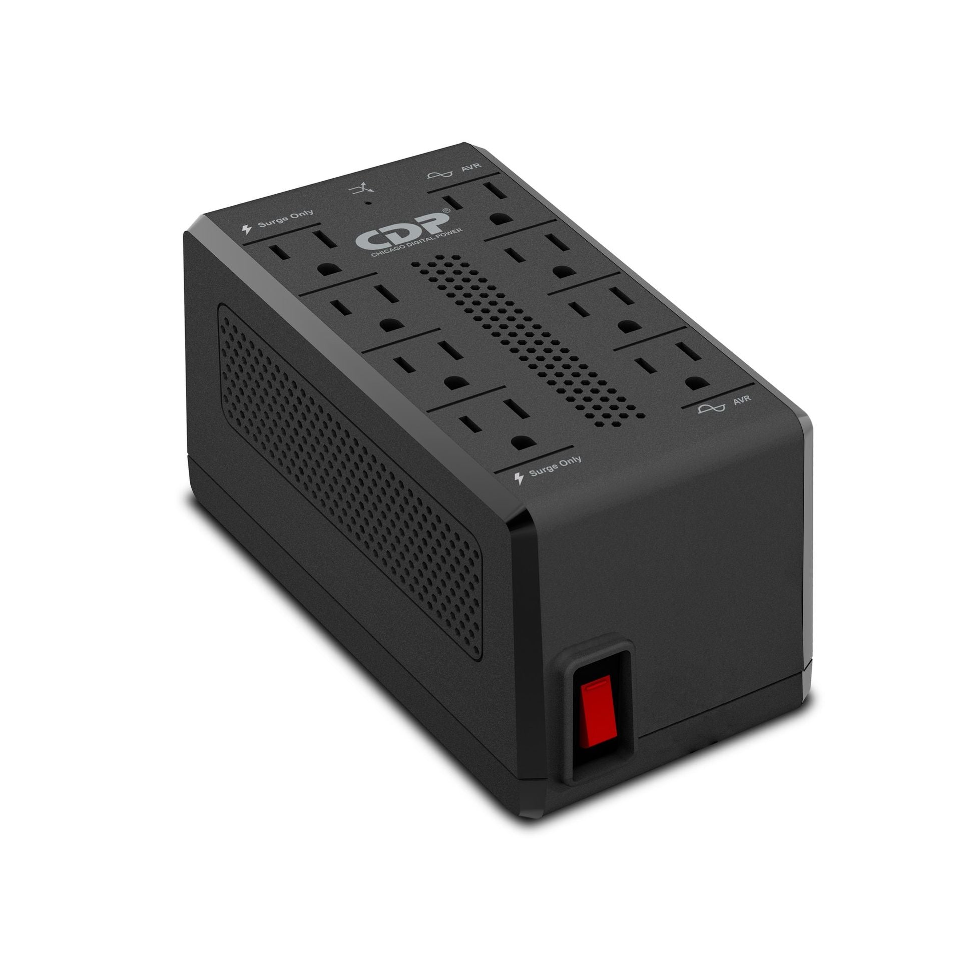 Regulador de voltaje CDP RAVR1408 1400VA 700W 8 tomas 80-150V Imagen secundaria del producto