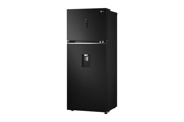 LG Refrigeradora Top Freezer de 383L (Net) / 423L (Gross) Smart Inverter & ThinQ™, color Negro Mate VT40APD