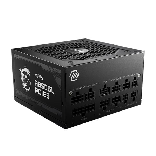 MSI MAG A850GL Fuente Poder 850W 80 Plus Gold Full Modular