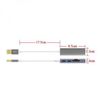 Hub USB Tipo a OTN-5223 Onten - Gris