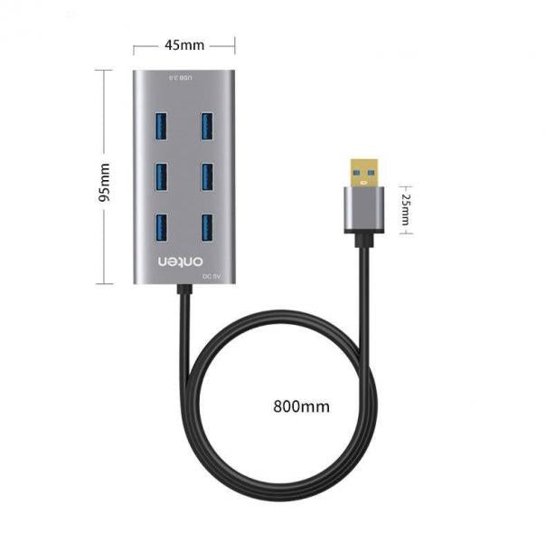 Hub USB Tipo a OTN-8108 Onten