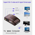 Convertidor VGA a Av Audio Video OTN-5123 Onten
