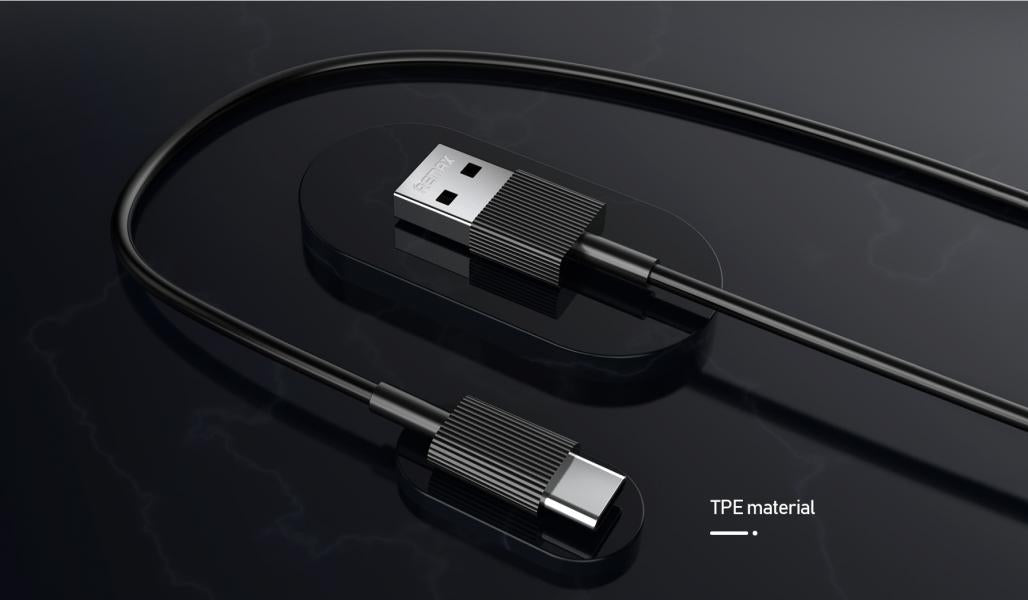 Cable USB Lightning RC-120I Chaino Mini Remax - Negro